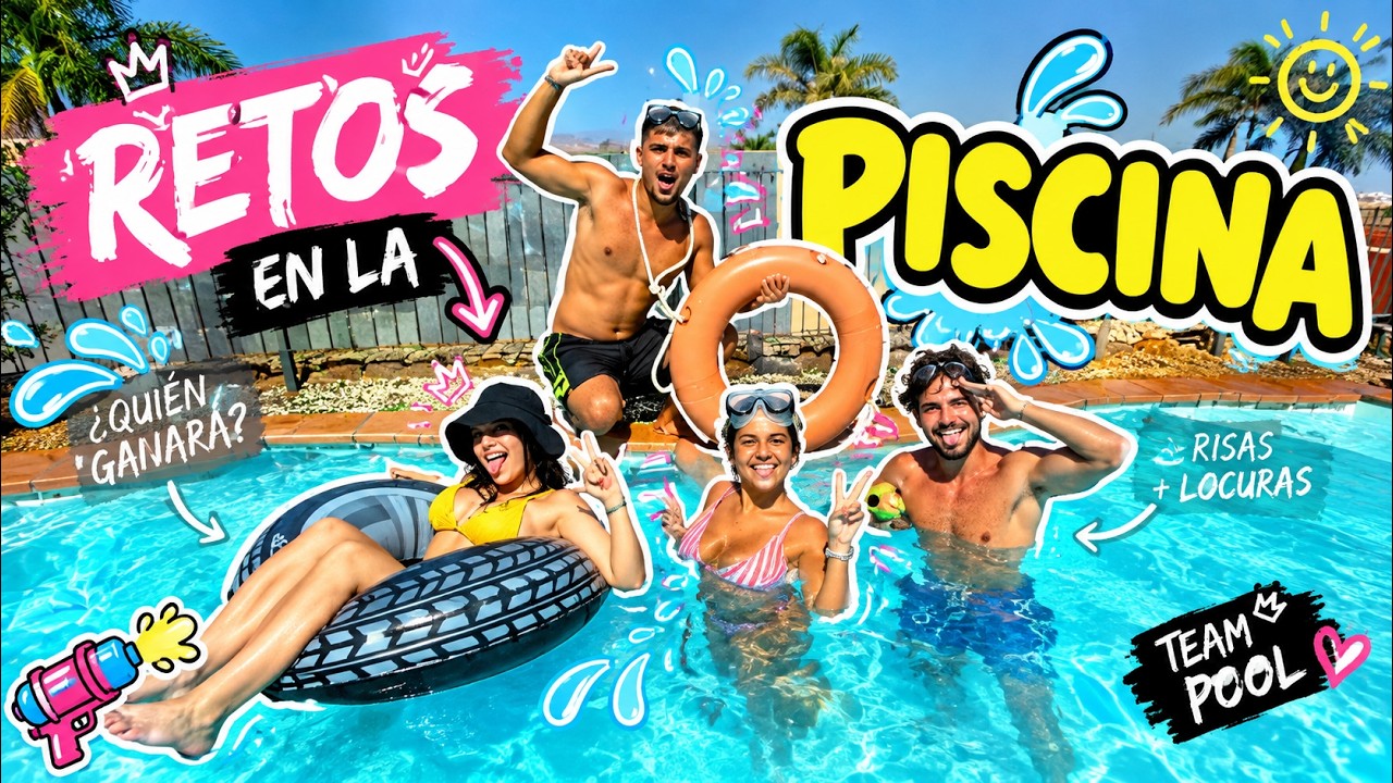 Retos en la piscina…. volvemos al 2016🕶️☀️