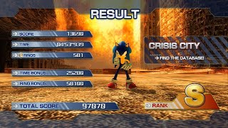 Sonic P-06 | Rev. 3.5 | Crisis City | S-Rank | 4K@60FPS