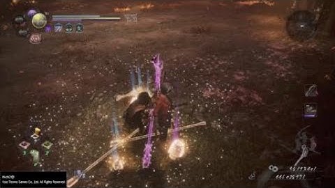 Nioh 2 Kashin Koji DotN Sword/splitstaff