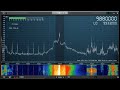 9880kHz なんじゃこれ？　と思ったらVOA朝鮮語に対するジャミングでした