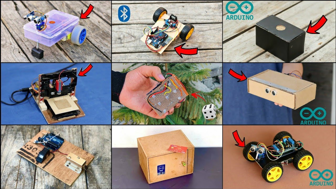 9 Amazing Arduino Projects That You Can Make - At Home - YouTube