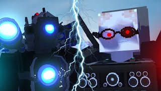 Titan Cameraman vs Scientist Toilet Mech - Preview