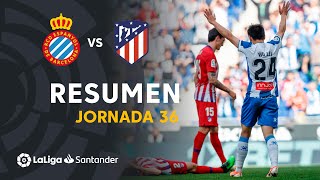 Anormal Pickering Ejecutante Highlights RCD Espanyol vs Atlético de Madrid (3-0) - YouTube