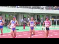 20180527 福井県高校総体女子100m