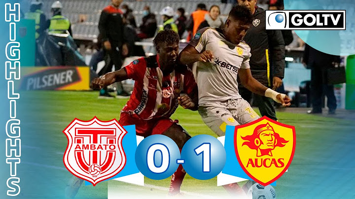 Técnico Universitario 0 - 1 Aucas | GOLES | Liga Pro Ecuador