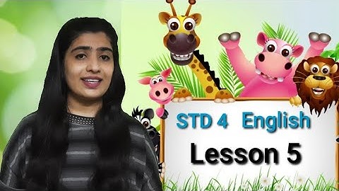 STD 4 English Unit 5 For English Medium #English #Std4 #Unit5 @LearnwithJigisha
