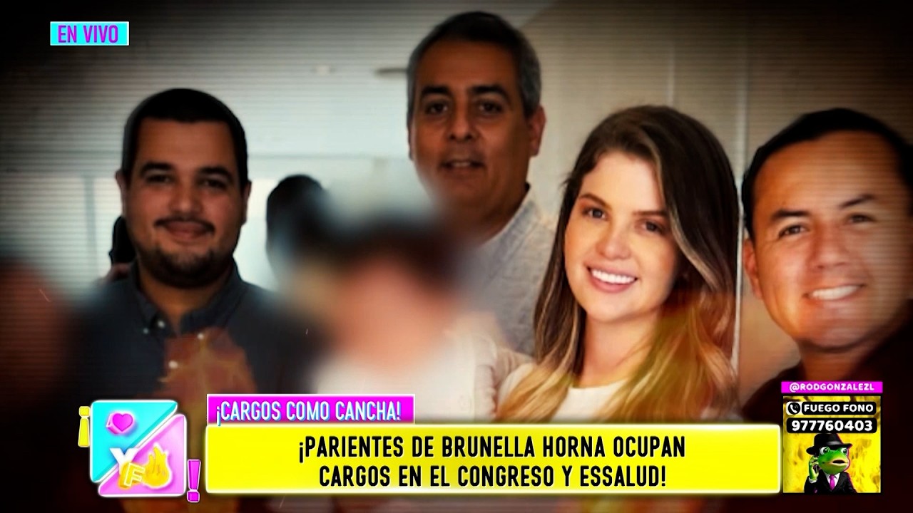 Amor y Fuego - MAR 10 - 2/4 - PARIENTES DE BRUNELLA OCUPAN CARGOS EN EL CONGRESO Y ESSALUD | Willax