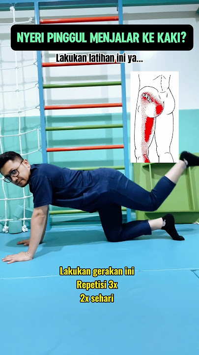 Satu lagi latihan nyeri pinggul menjalar ke kaki. lakukan ya #drpras #edukasikesehatan #nyeripinggul