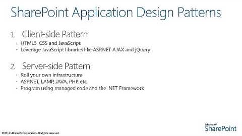 8 - Design Patterns For Apps in SharePoint 2013