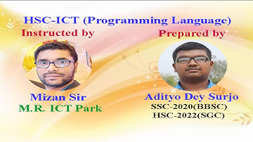 How to calculate the sum of four integer numbers using programming language c (hsc ict video class)