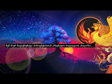 ჩემ მიერ ჩაფიქრებულ პიროვნებასთან არსებული სიტუაციის ანალიზი... (Nevilis Tarologia)