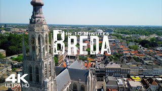 BREDA 2024 🇳🇱 Drone Aerial 4K | Holland Netherlands Nederland Brabant