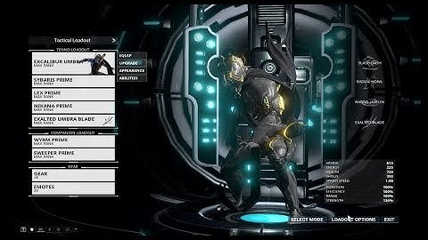 Warframe: The Sacrifice - Building & Equipping Umbra..? [SPOILERS]