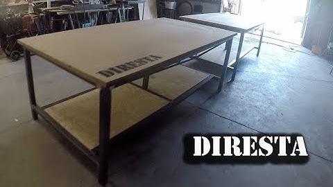 DiResta Steel Shop Tables