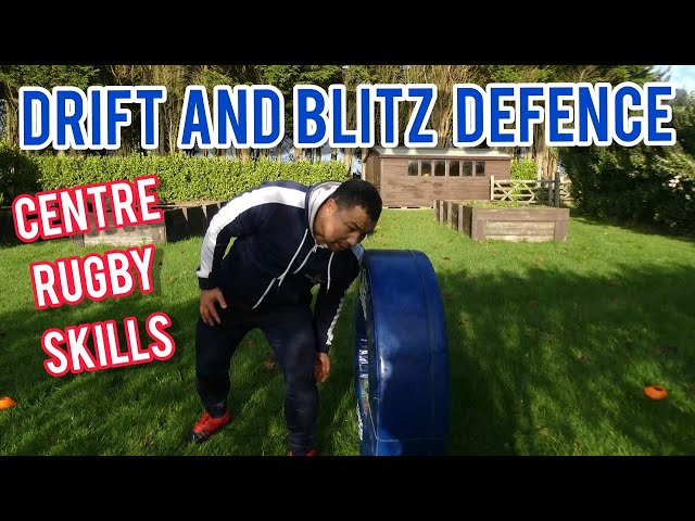 Drift and Blitz Defence for Inside Centres & Outside Centres in Rugby Union  Rugby Skills - YouTube