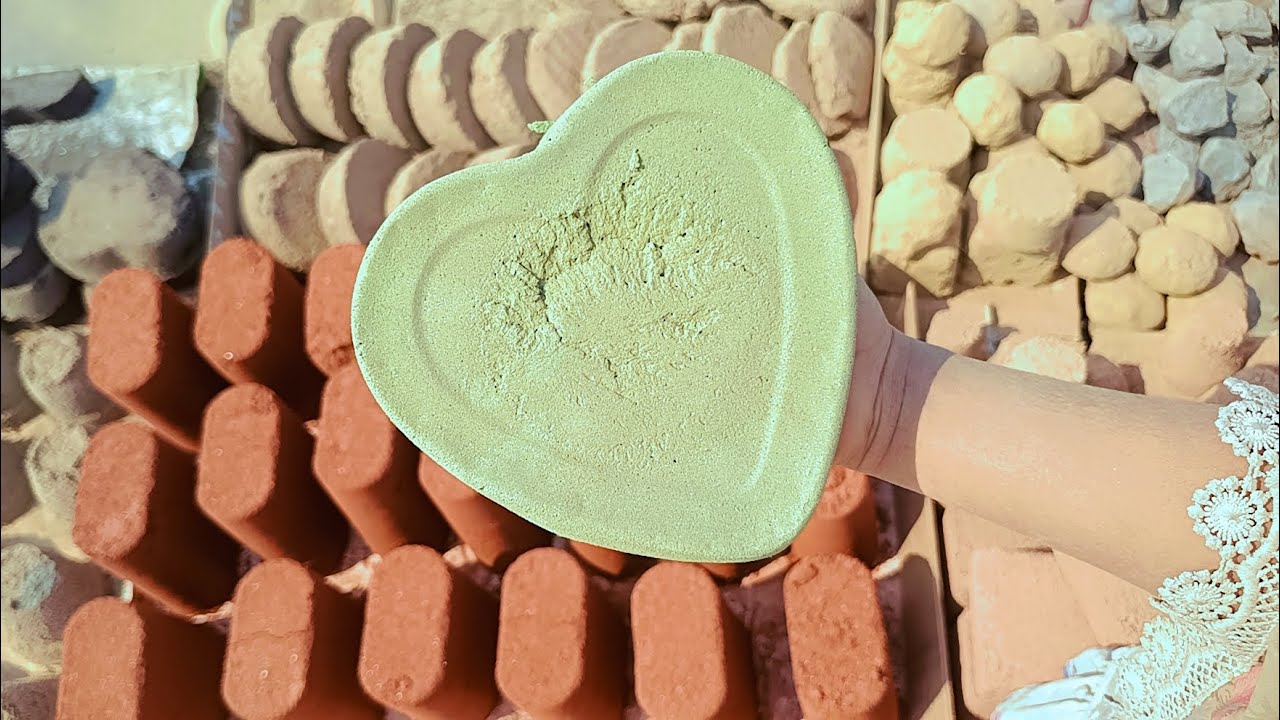 New Dry Crumbling vlog | Mud, Clay & Sand Crushing