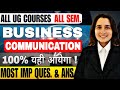 Business Communication Most Important Questions with Answers | All UG Courses | All Semesters