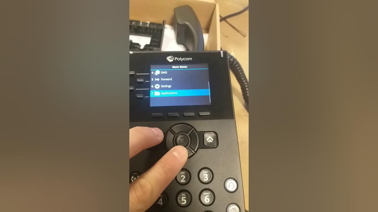 VVX How To factory reset VVX IP phones (example VVX250