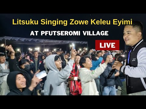 Litsuku Singing Zowe Keleu Eyimi at Pfutseromi Village   Tskhenyie Festival