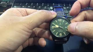 Short Review on the Orient Star Sports Outdoor Green PVD Reference 