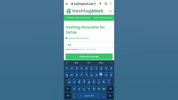 TikTok Hashtag Generator 2022