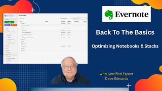 Evernote Basics – Maximizing Your Notebooks and Stacks