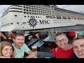 MSC Musica cruise ship Durban to Portuguese islands Mozambique and Amanzimtoti vacation