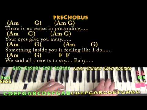 Breakdown (Tom Petty) Piano Lesson Chord Chart with Chords/Lyrics - Arpeggios
