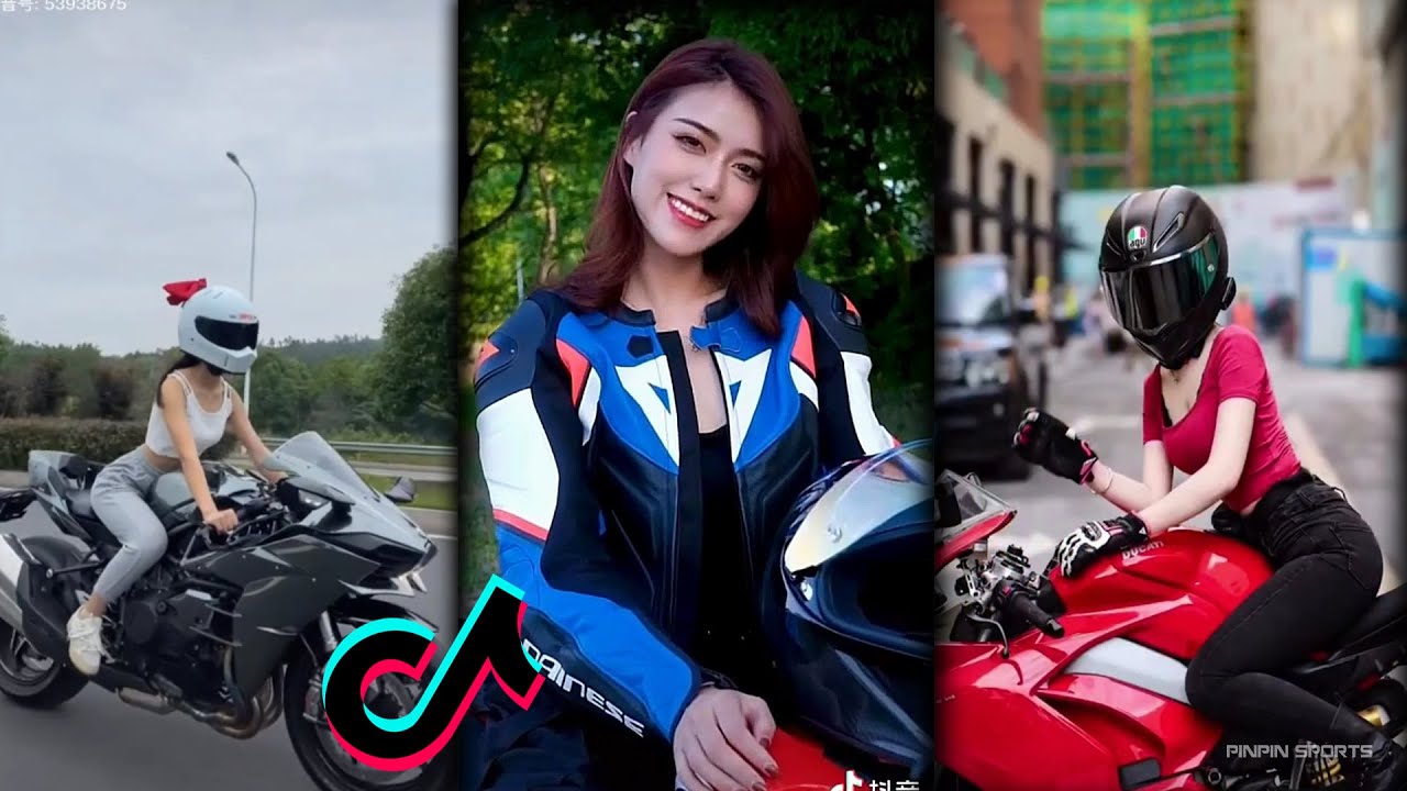 Tik Tok Moto 💥 Khi Gái Xinh Chạy Môtô Pkl Của Mình (#16) - Youtube