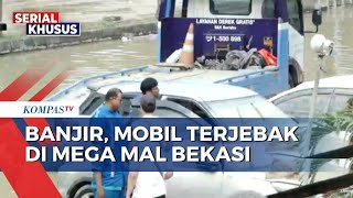 Mobil yang Terendam Banjir di Mega Mal Bekasi Dievakuasi dengan ...