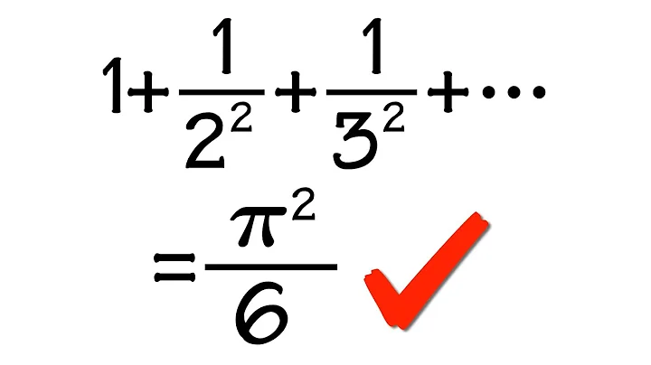 a spectacular solution to 1+1/2^2+1/3^2+... (Basel problem)