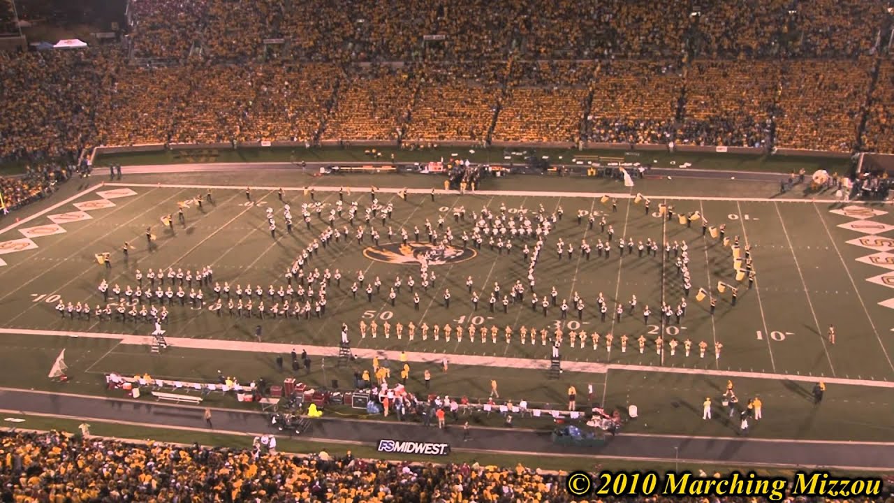 Mizzou 2010 Marching Mizzou Highlights Part 3 YouTube