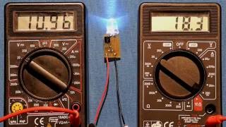 Messung: 20mA LED Konstantstromquelle mit LM317 inkl. Schaltplan / Schema