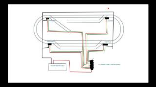 How to Wire Multiple Points on a DC Layout