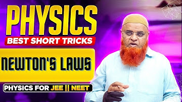 106) Laws of motion short tricks | Friction problem| Neet and Jee mains 2024 |