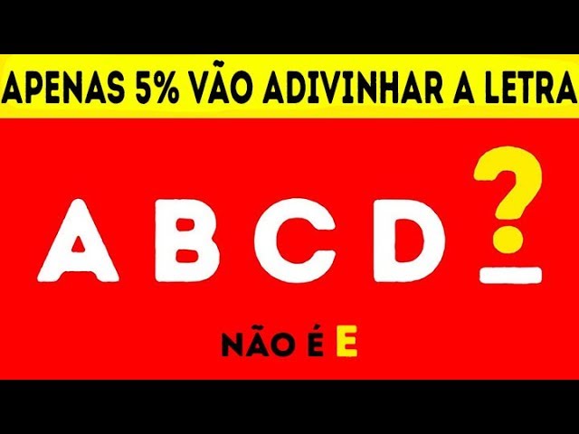 Desafio: Adivinhe as respostas para estas 15 charadas complicadas