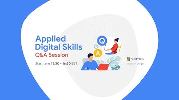 Applied Digital Skills Q&A Live