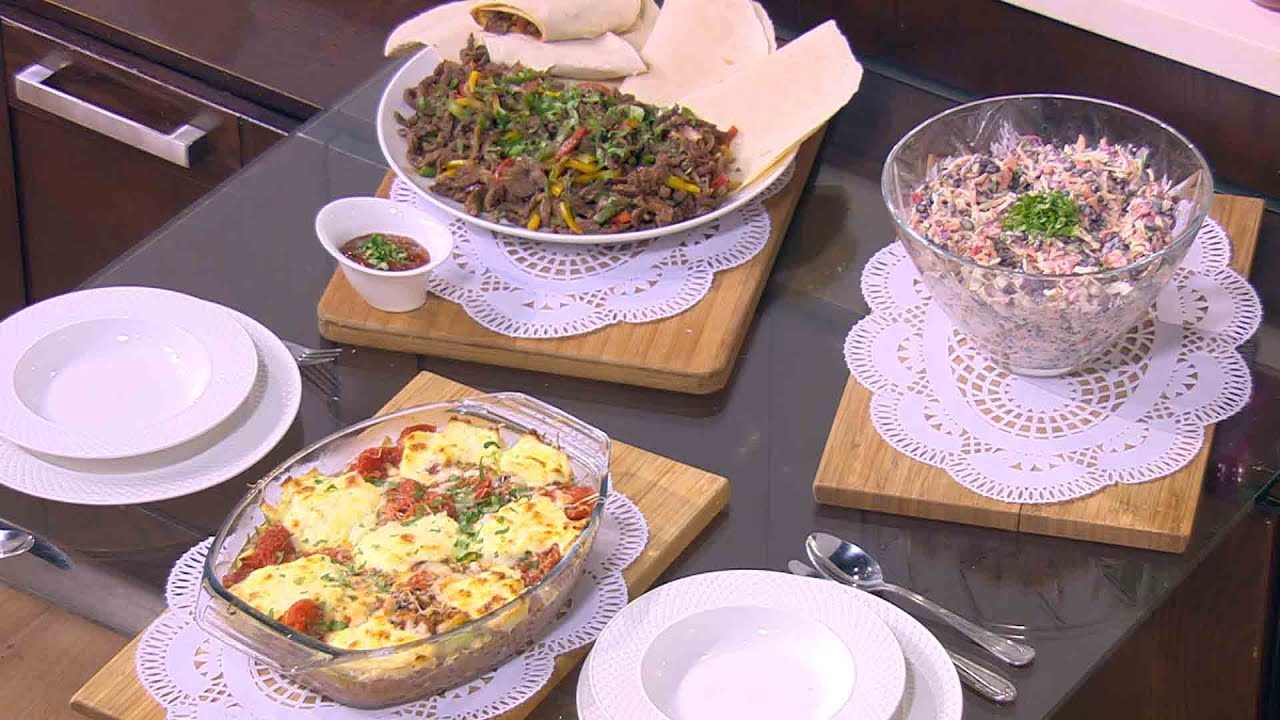 لازانيا الكوسة - فاهيتا لحمة - كول سلو مكسيكي | اميرة في المطبخ حلقة كاملة