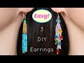 The Easiest Earrings EVER! :) How To Make Earrings and DIY Earring Hooks