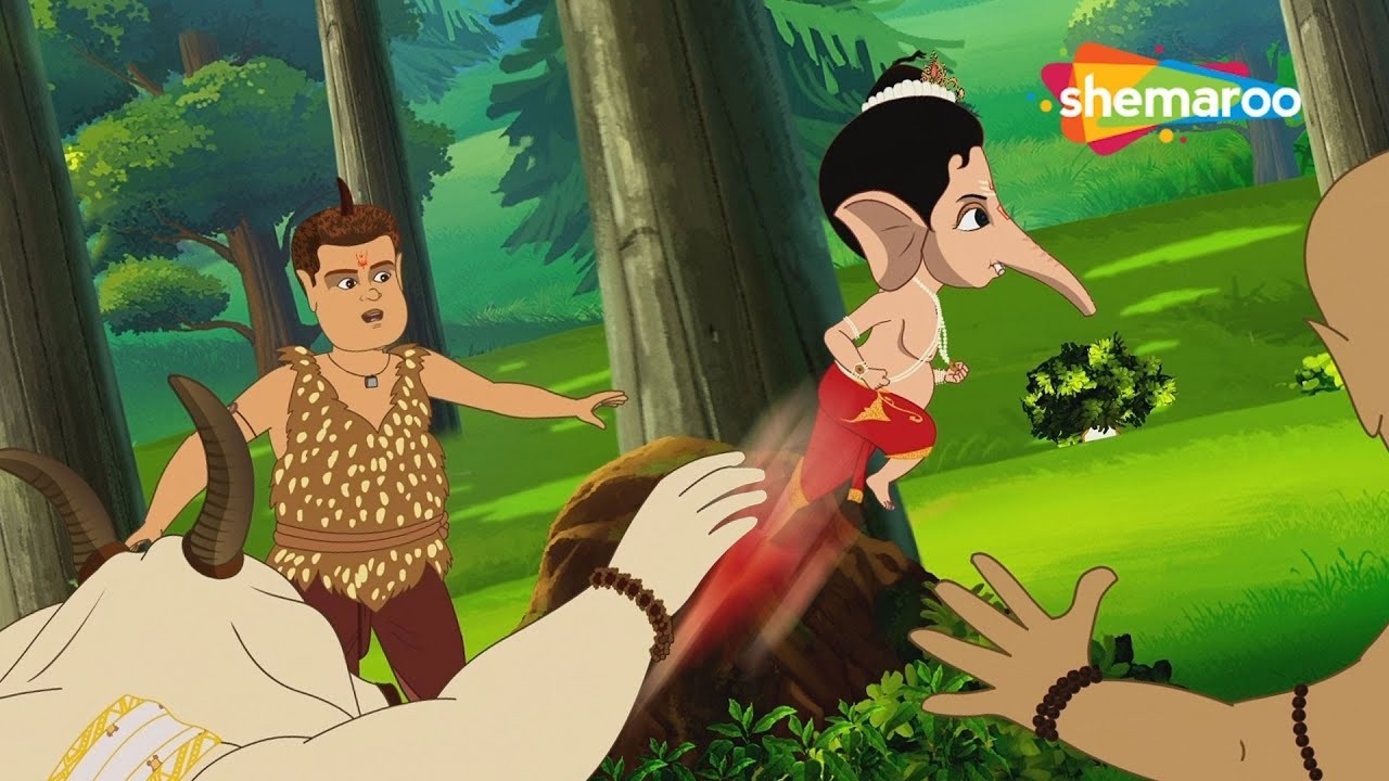 बाल गणेश जी क्यों भाग रहे हैं? | Bal Ganesh ki Kahaniya Ep -108 | @shemarookidshindi