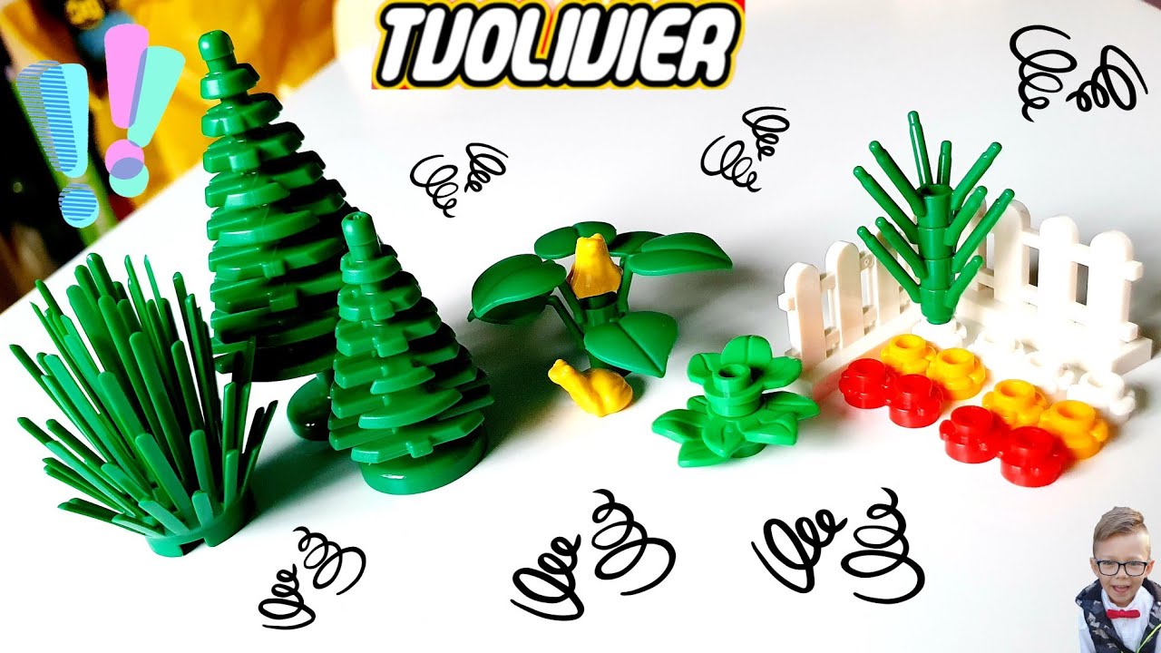 LEGO XTRA 40310 🌲🌳🌱 Botanical Accessories 🌲🌳🌱 Akcesoria Botaniczne 🌲🌳🌱