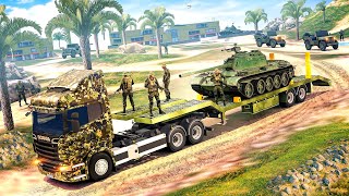 Real Army Vehicle Transport 3D | Drive and Park Army Trucks | Simulation Game screenshot 5