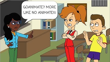 Ellie uit haar woede op GoAnimate en krijgt huisarrest!