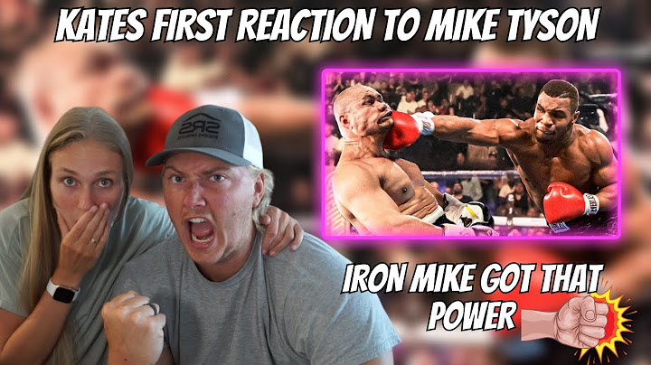 Wife Reacts to Mike Tyson - All the KNOCKOUTS - IMPOSSIBLY INTIMIDATING