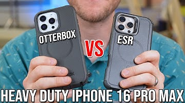 ESR Tough vs Otterbox Defender Pro iPhone 16 Pro Max