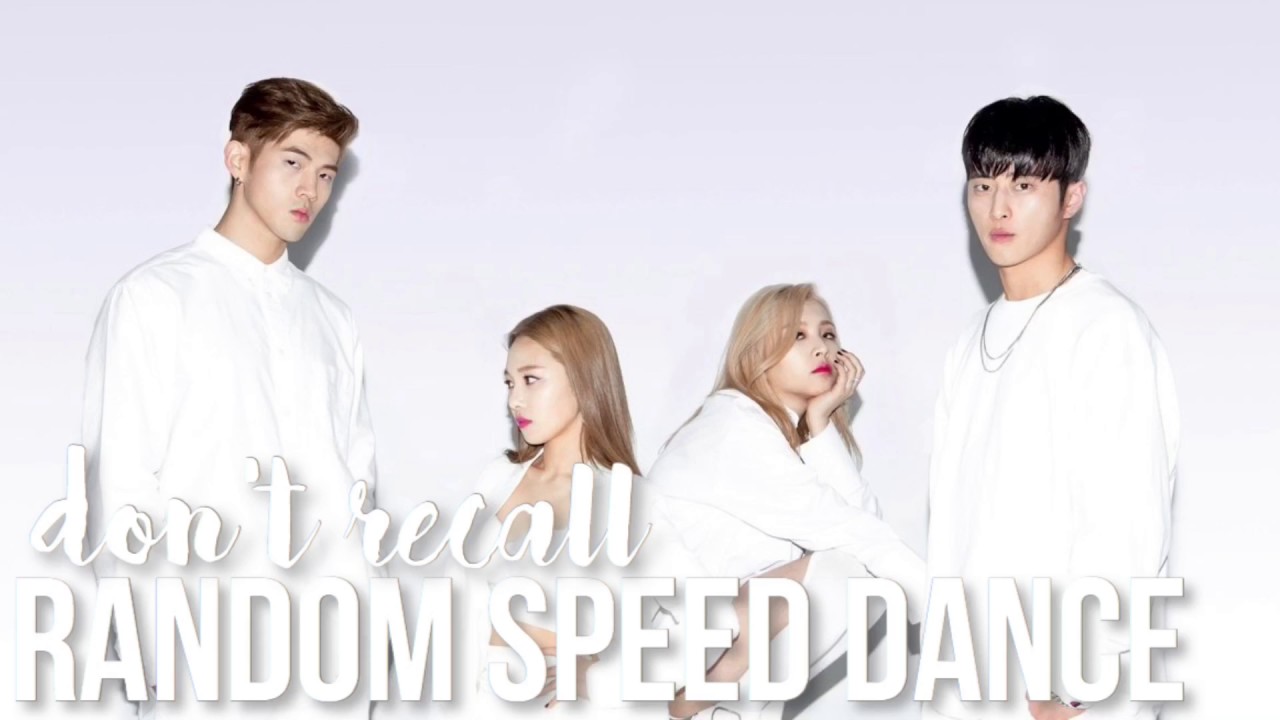 K.A.R.D. - DONT RECALL | Random Speed Dance Challenge - YouTube