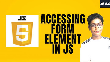 JavaScript Course Project Based Learning #44 - Accessing FormElement CurrencyConverter In Javascript