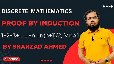 Proof by induction by Shahzad Ahmed. #discretemathematics #induction #bsmaths #bsit