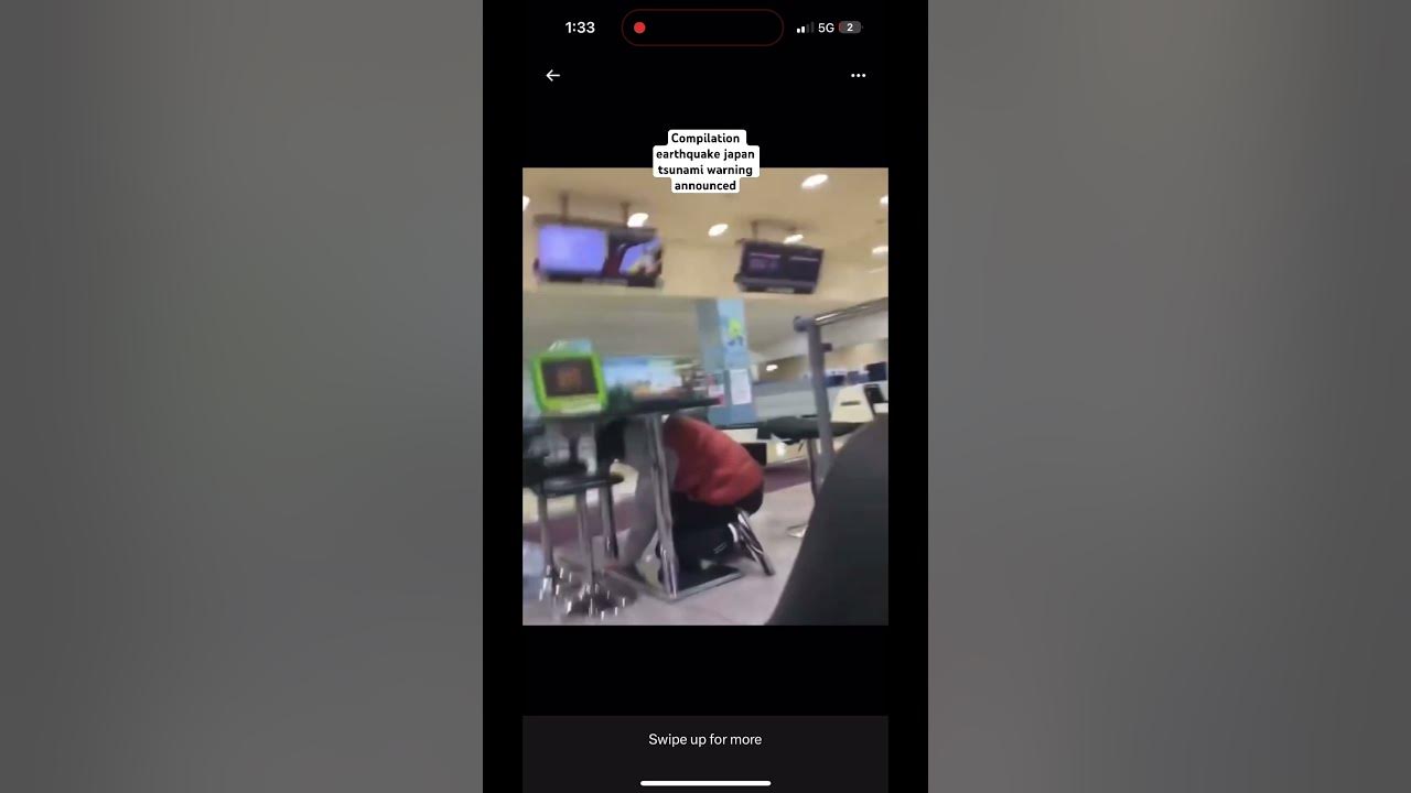 Earthquake in japan compilation