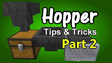 Minecraft Hopper Tutorial Part 2